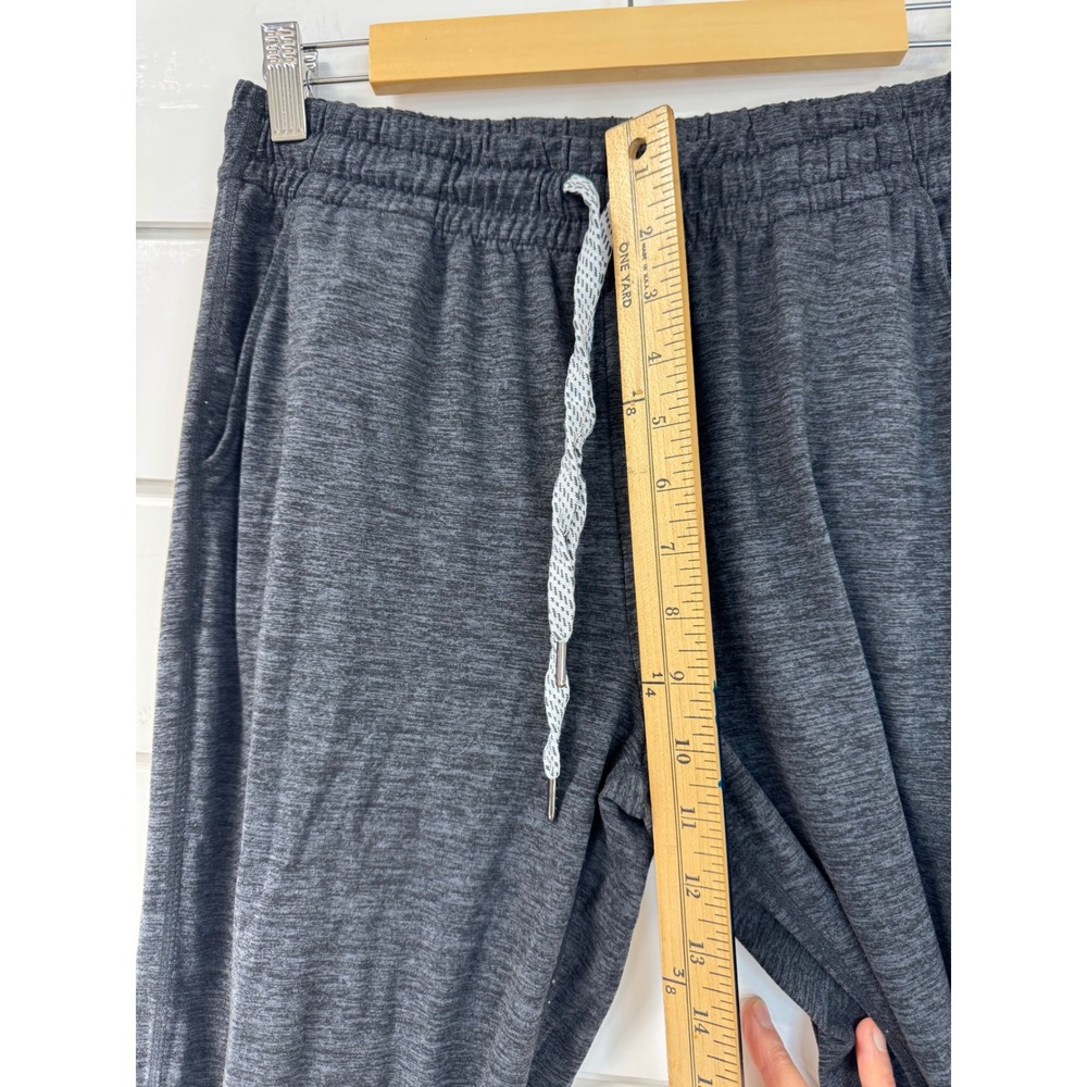 Member's Mark Favorite Soft Slim Pant Black Soot Heather Joggers Small - Picture 4 of 6